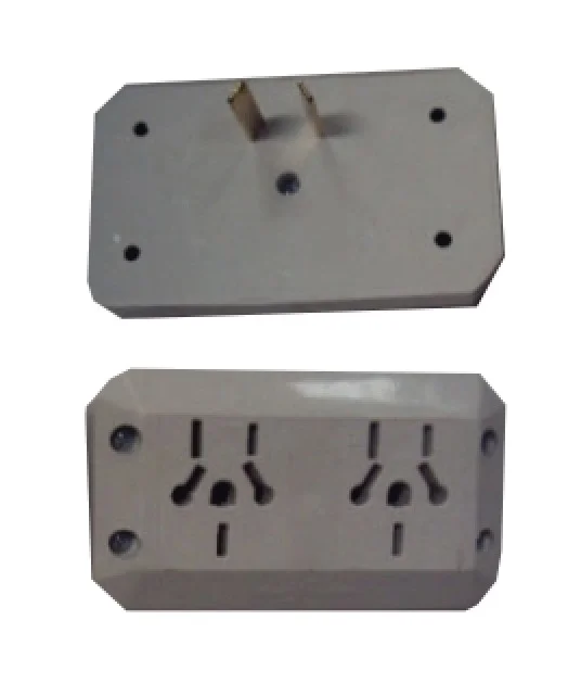 ADAPTADOR DUPLO MULTIFUNCIÓN C/PERNOS REDONDOS
