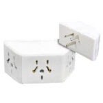 ADAPTADOR PIRÁMIDE DOBLE MULTI FUNCIÓN PERNO CHATO