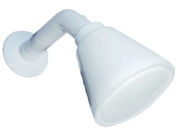 BRAZO Y DUCHA MÓVIL BLANCA