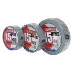 CINTA AISLADORA GRIS 19mm x 10m