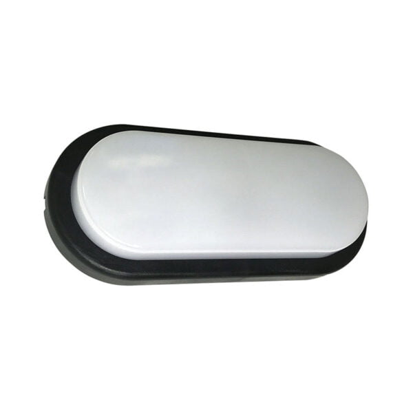 TORTUGA LED NEGRA OVAL 18W