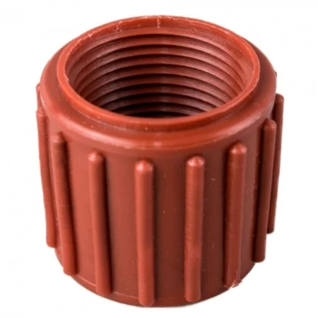 CUPLA DE POLIPROPILENO MARRON DE 3/4″