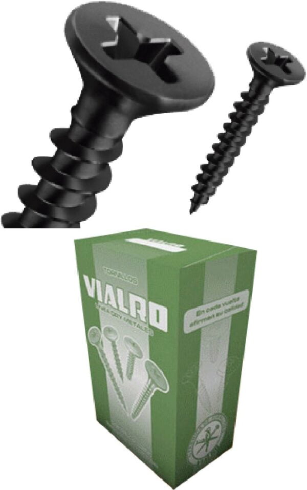 TORNILLO VIALRO-DRY CHAP.PTA/AG 6×1 1/4″