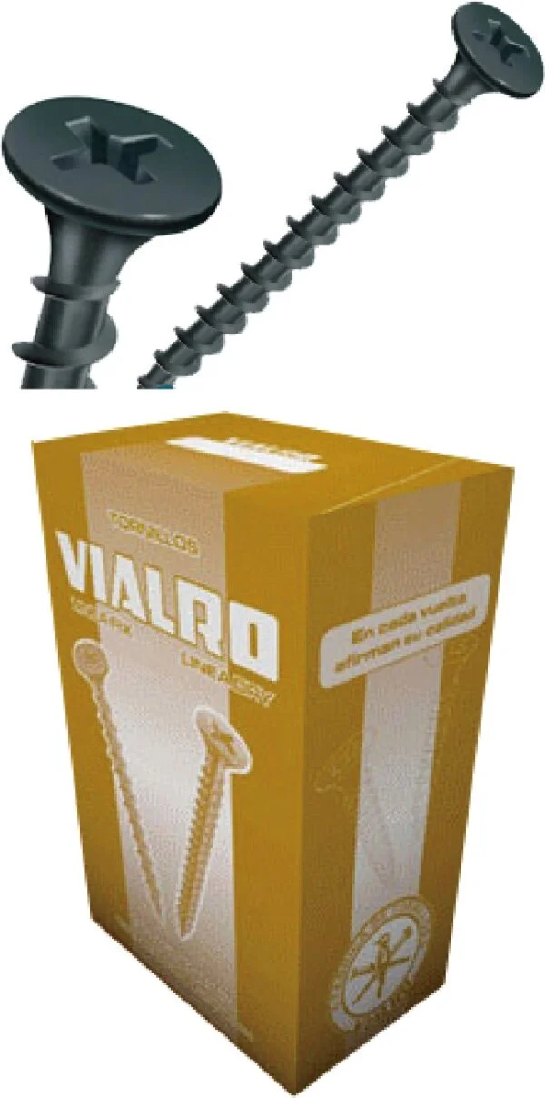 TORNILLO VIALRO-DRY MAD.PTA/AG 6×1 1/2″