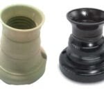 RECEPTACULO RECTO NEGRO