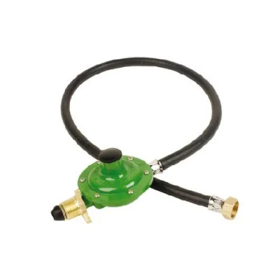 REGULADOR DE GAS CON MANGUERA DE 80 CM