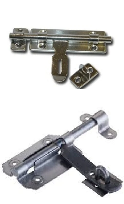 PASADOR CON PORTA CANDADO ZINC(90-13)140mm