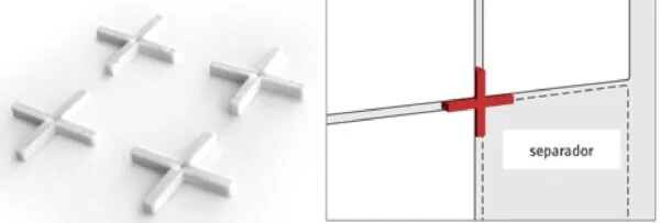 SEPARADOR  PARA CERAMICO 2,5 mm x250