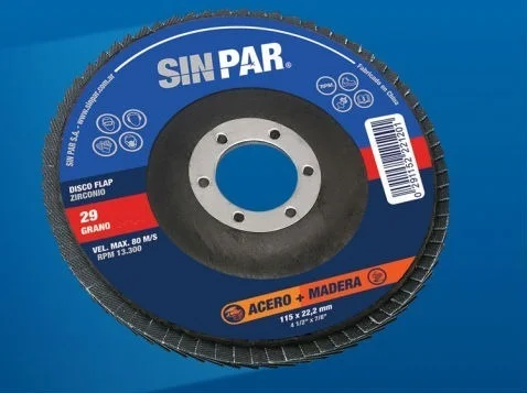 DISCO DE ZIRCONIO 115×22.2mm Grano 60